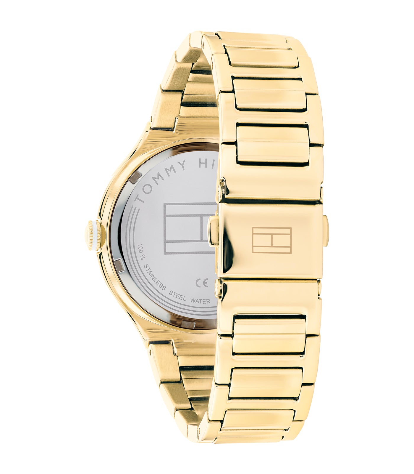 Tommy Hilfiger - Sport - Femme - Bracelet Doré - Cadran Doré - Boitier Doré