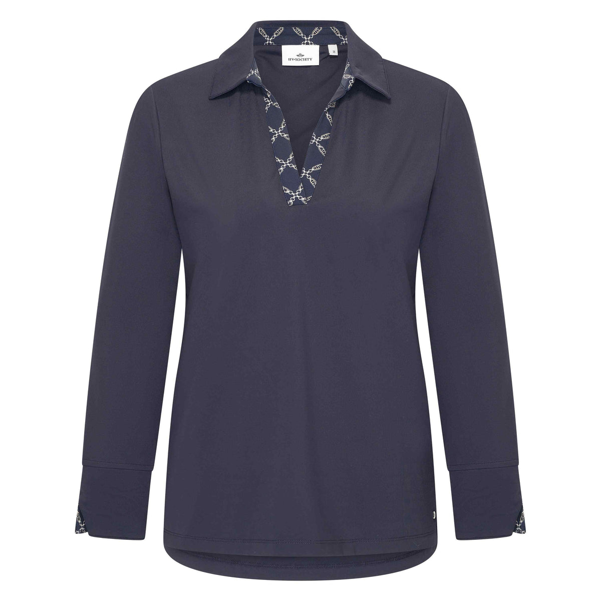 Hv Society - Poloshirt Hvsaila - Navy