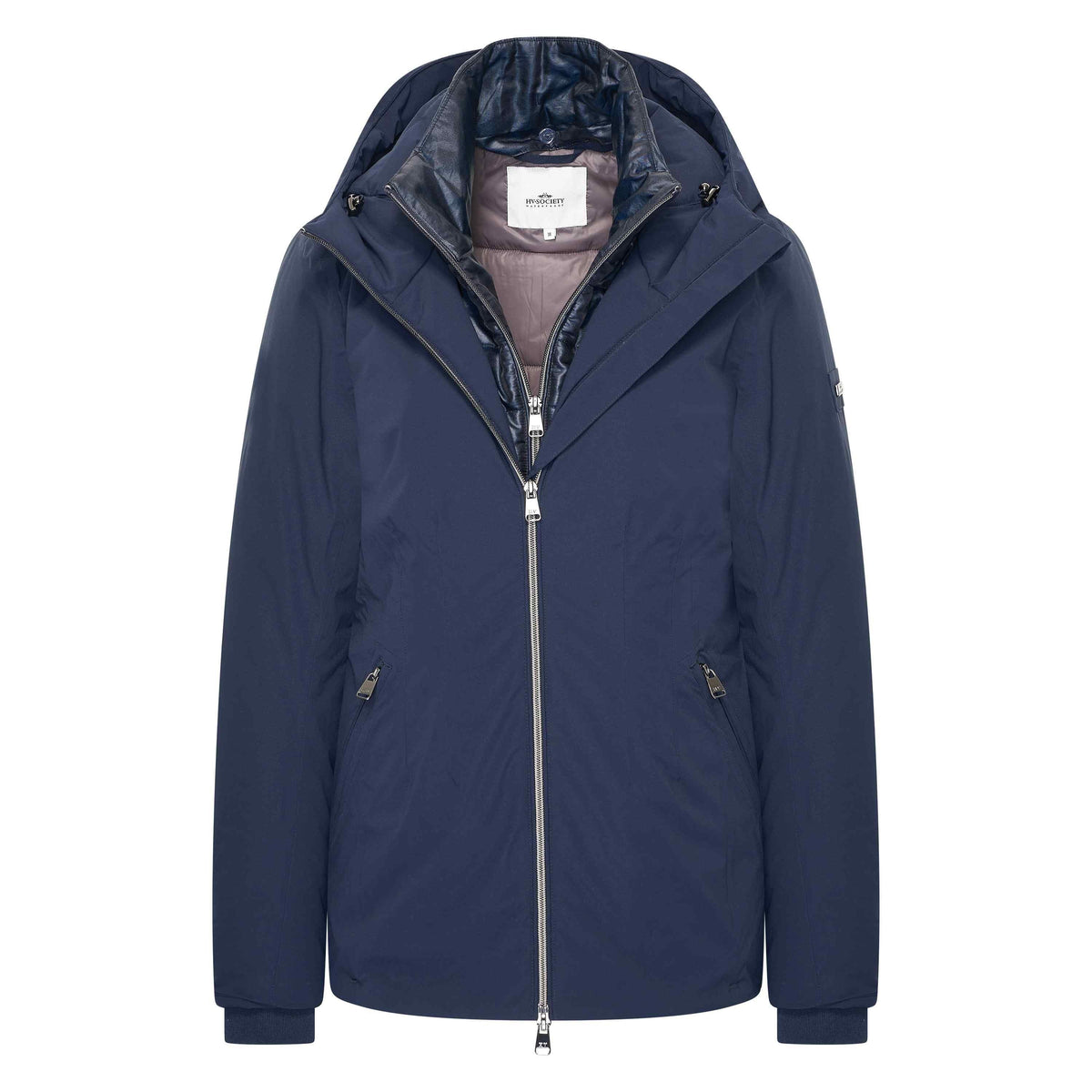 Hv Society - Functional Jacket Hvssaige - Navy