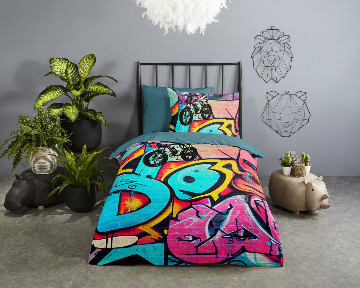 Good Morning - Housse de couette - Charlie - Multi