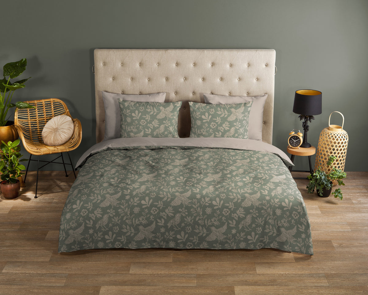 Good Morning - Housse de couette - Odette - Green