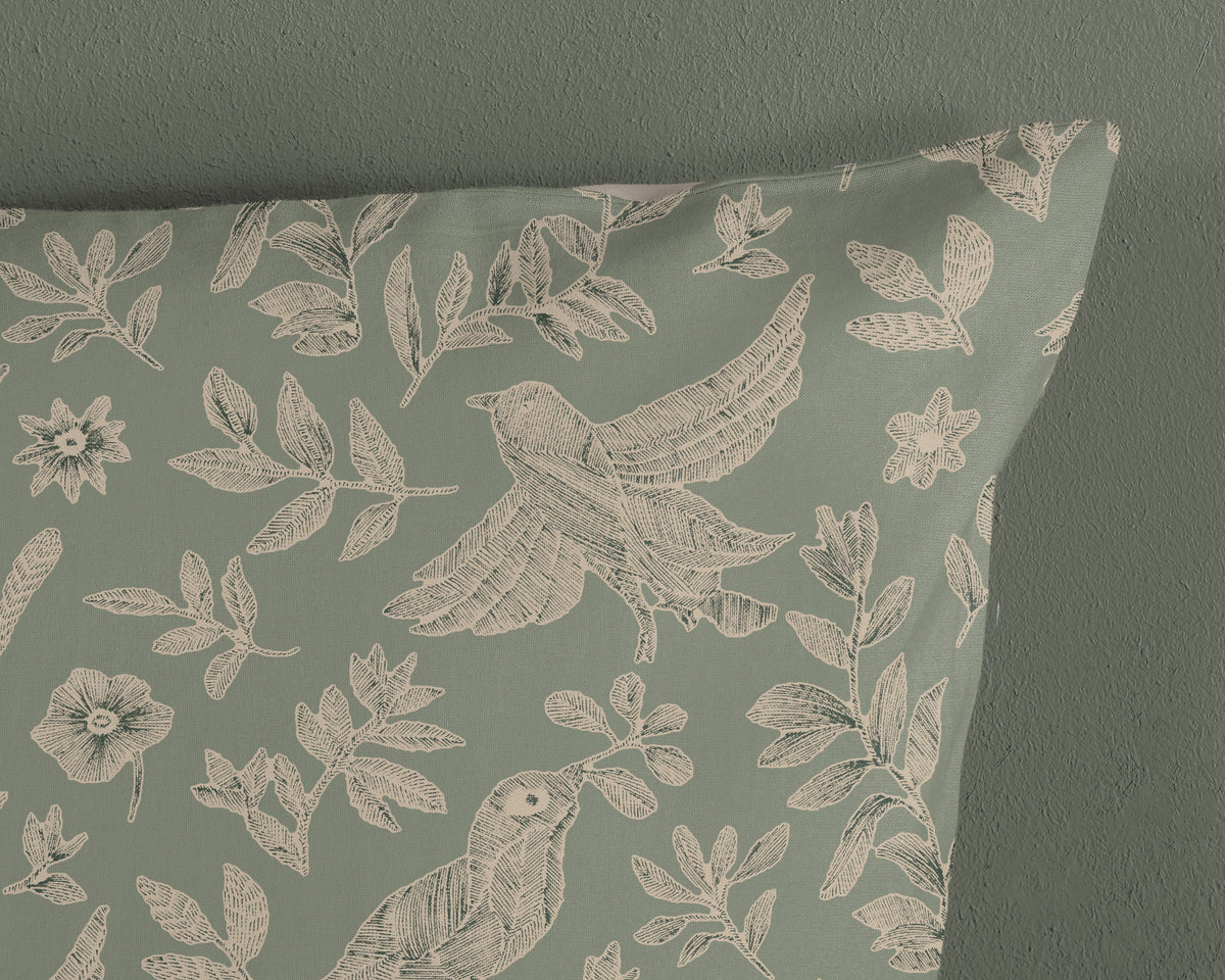 Good Morning - Housse de couette - Odette - Green