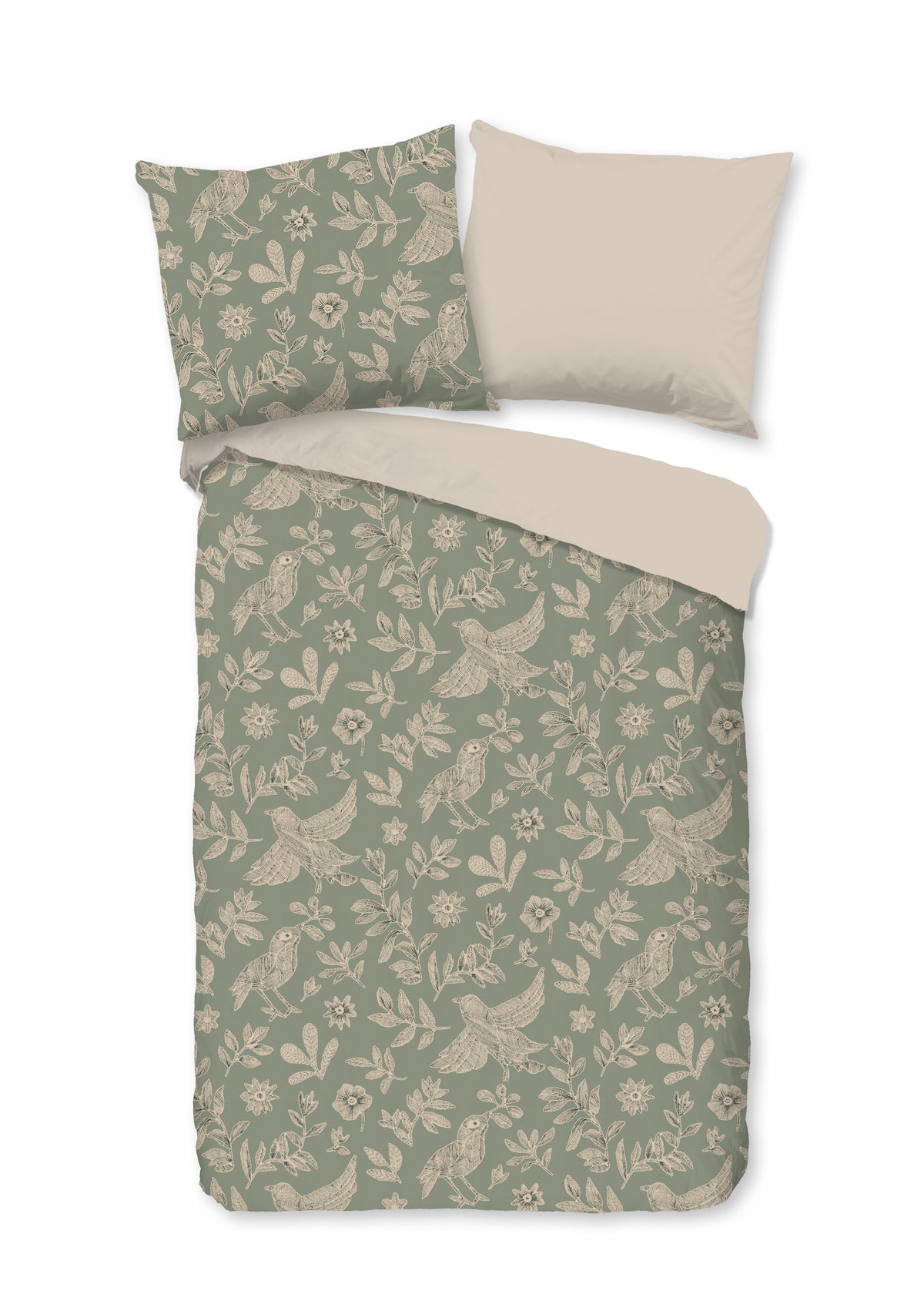 Good Morning - Housse de couette - Odette - Green
