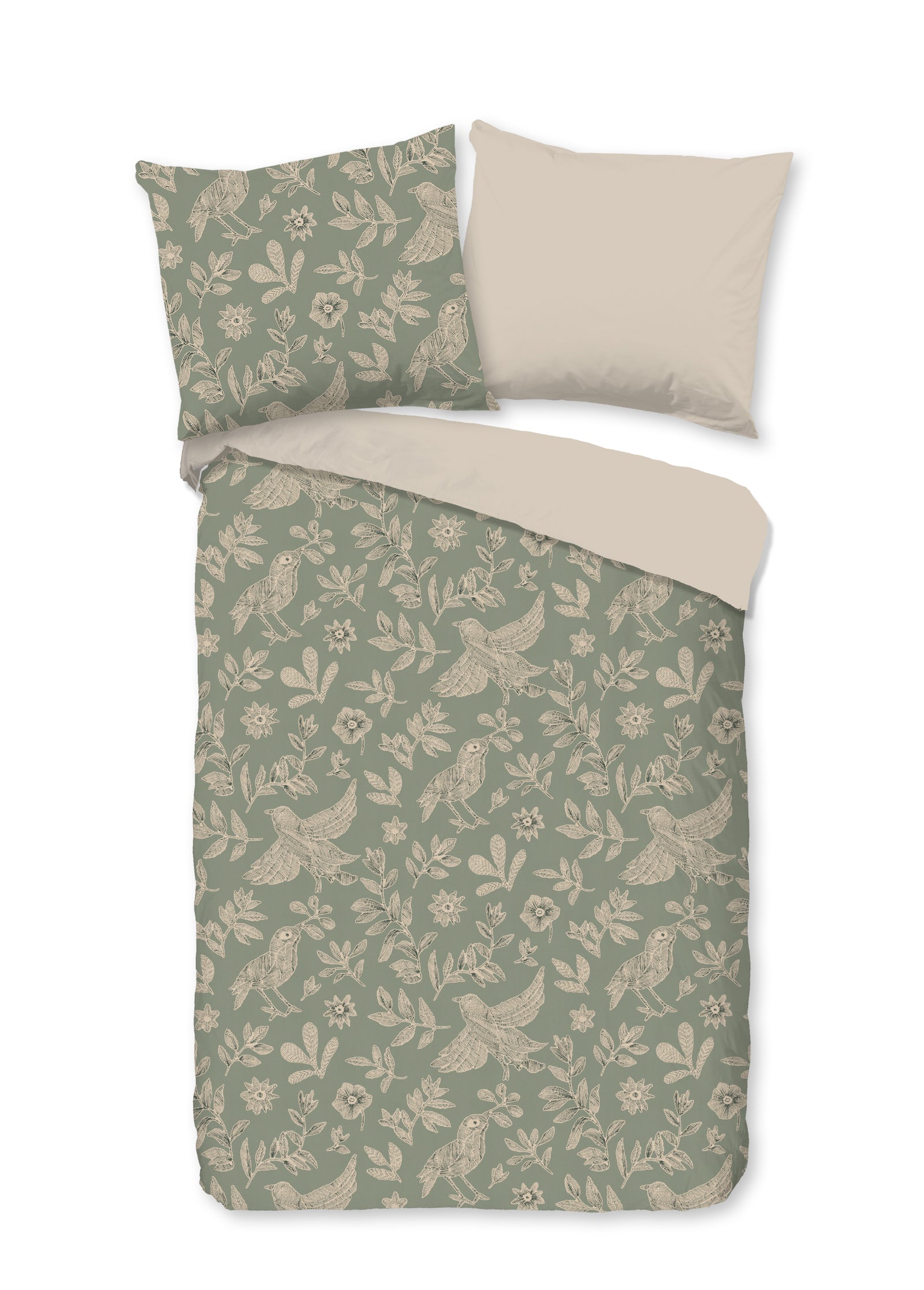 Good Morning - Housse de couette - Odette - Green