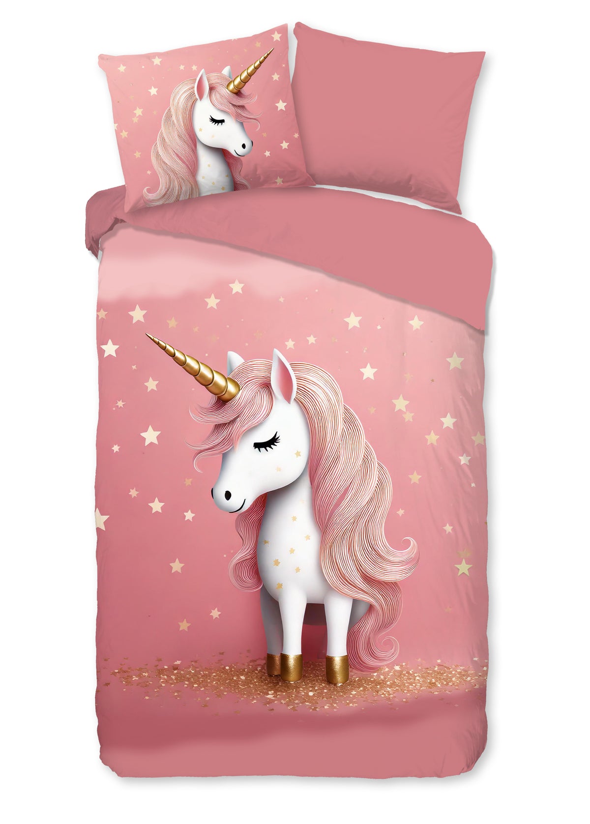 Pure - Housse de couette - Sparkles - Pink