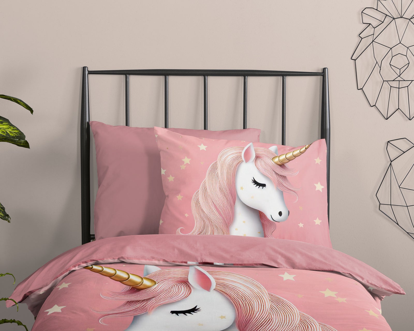 Pure - Housse de couette - Sparkles - Pink