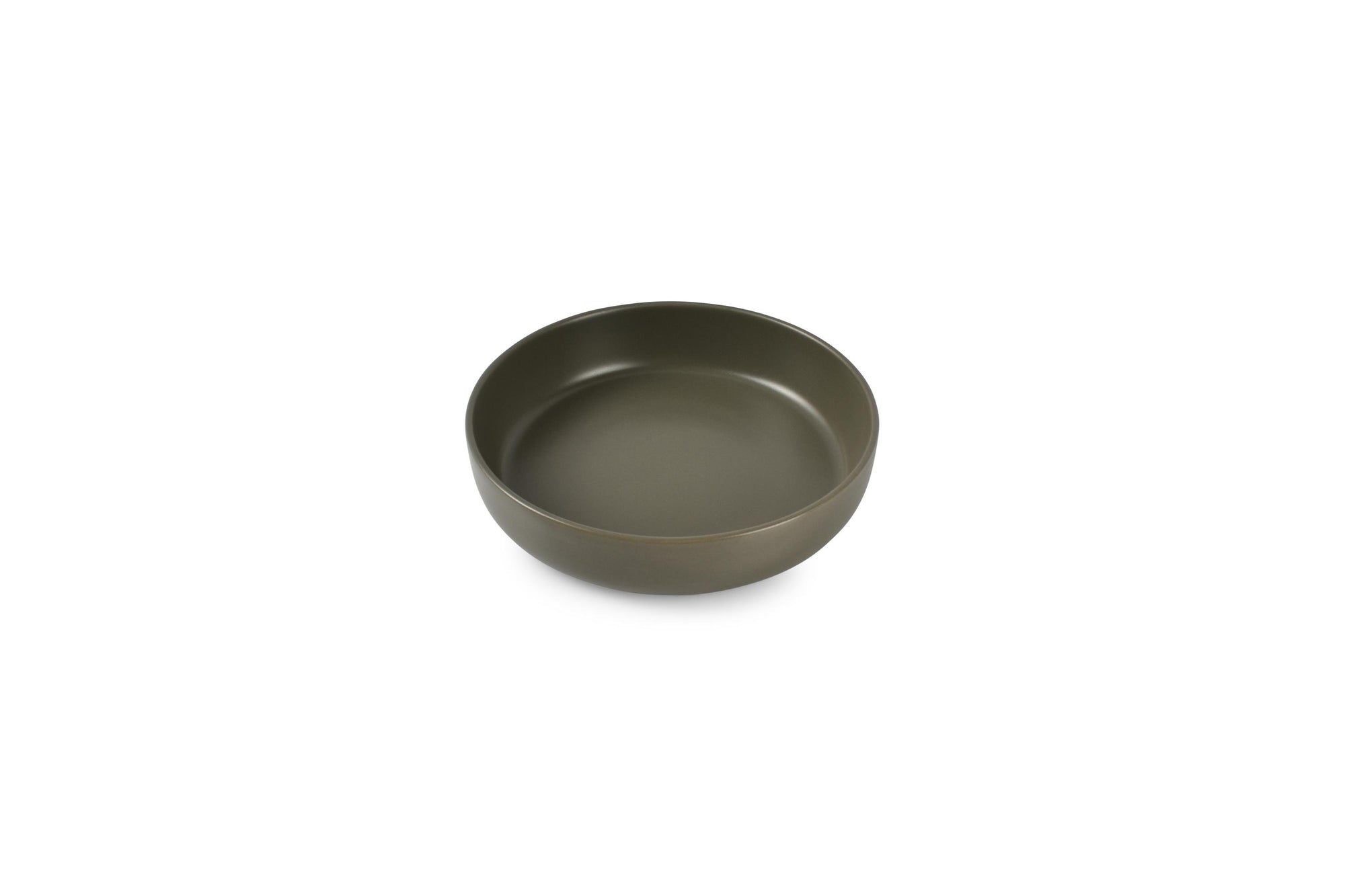 ONA - Assiette creuse 20xH5cm vert Base - 1 SET - 6 pièces