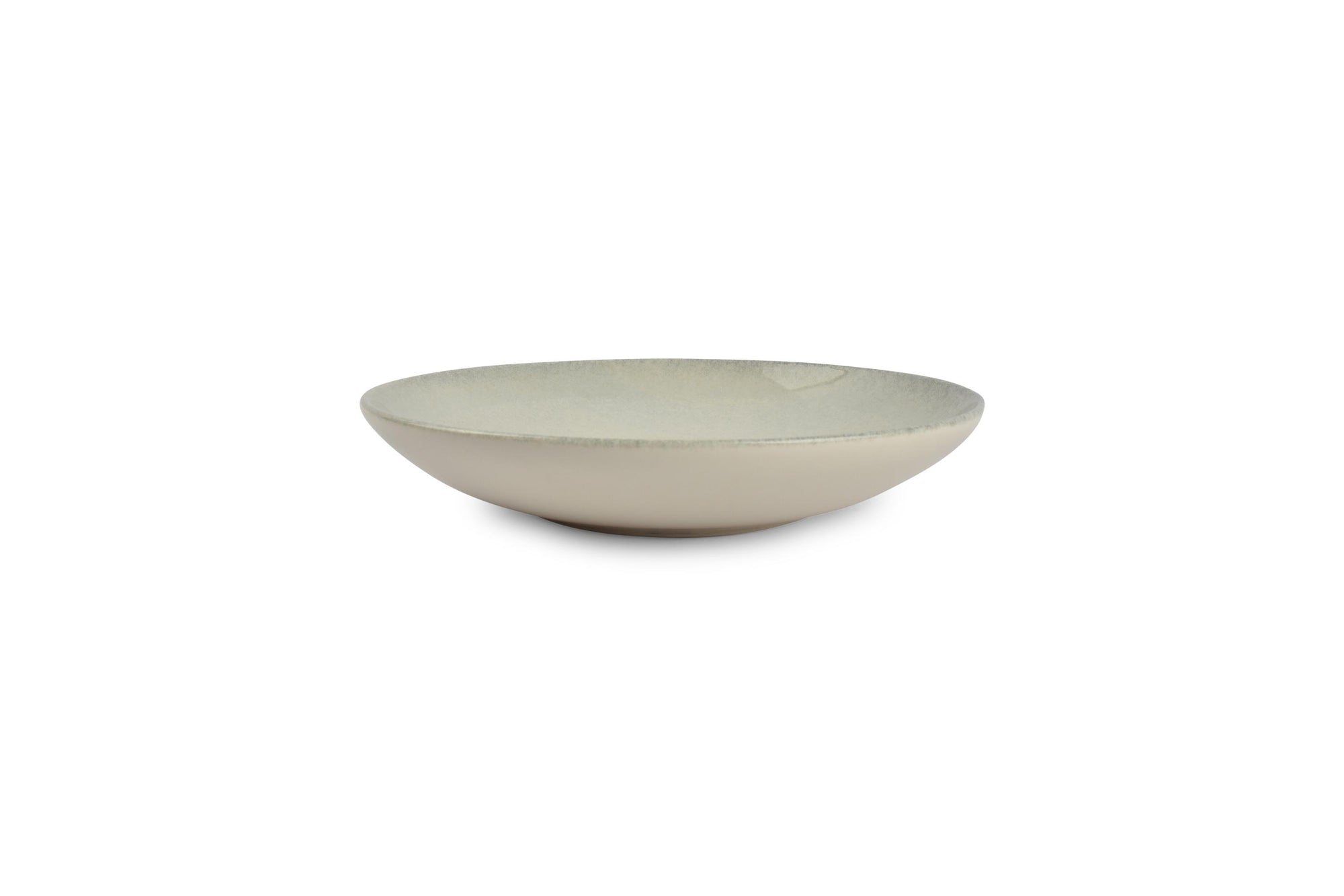 ONA - Assiette creuse 20xH3,5cm   ivoire Fosil - 1 SET - 6 pièces