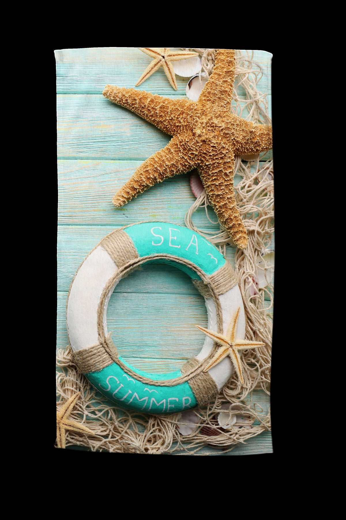 Good Morning - Drap de plage - Jimmy - Aqua