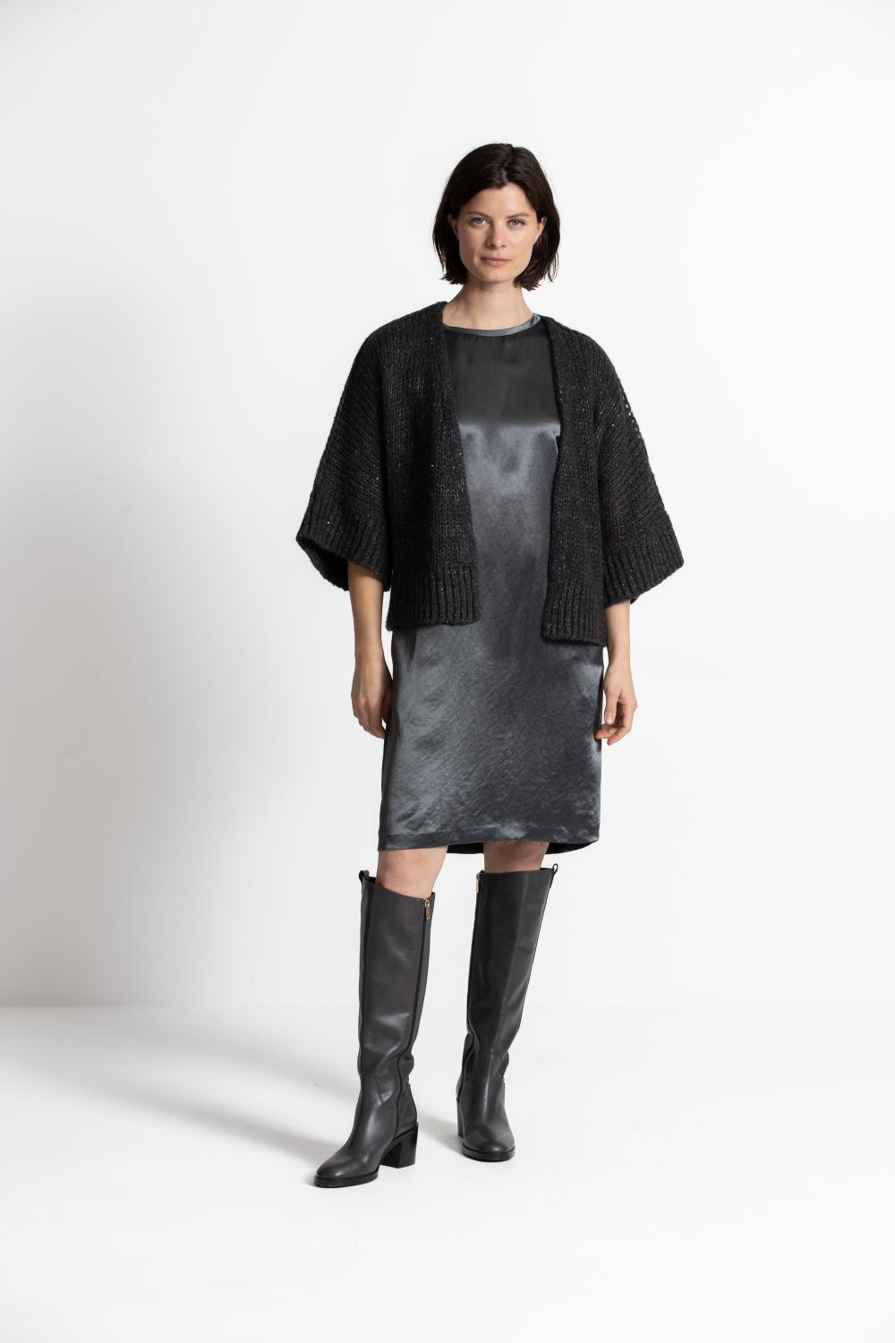 Cardigan - Felca Venu 822 - Asphalte