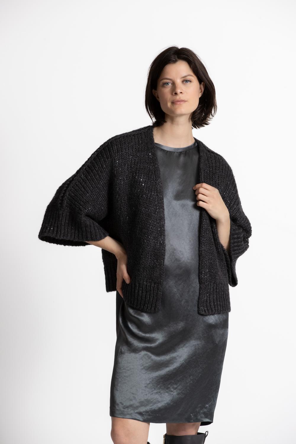 Cardigan - Felca Venu 822 - Asphalte