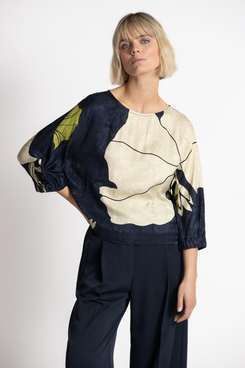 Blouse - Halifa Yara 652 - Marine