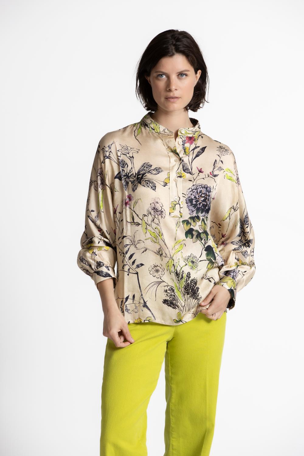 Blouse - Heidi Offic 658 - Beige