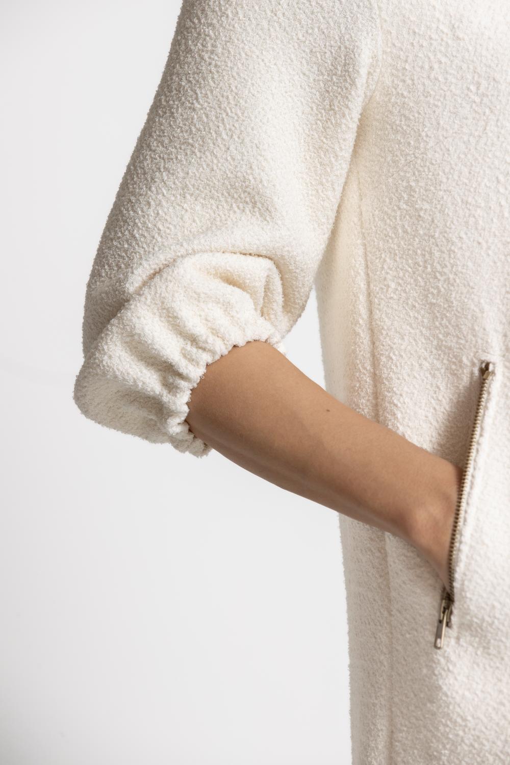 Robe - Krizia Slit 626 - Écru