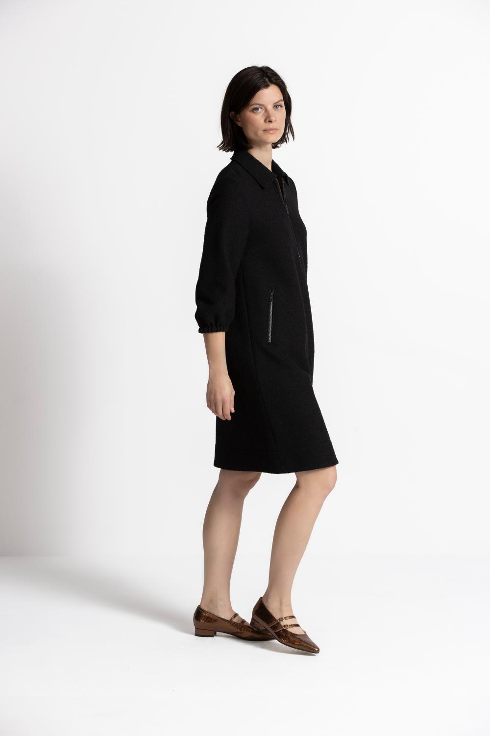 Robe - Krizia Slit 626 - Noir