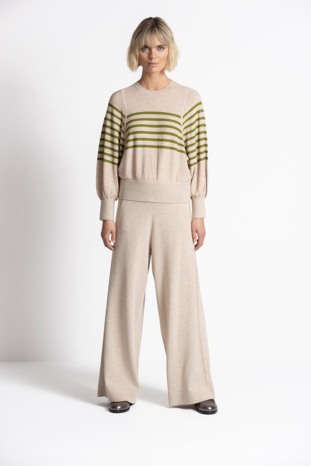 Pull - Levian Striped Venu 821 - Beige