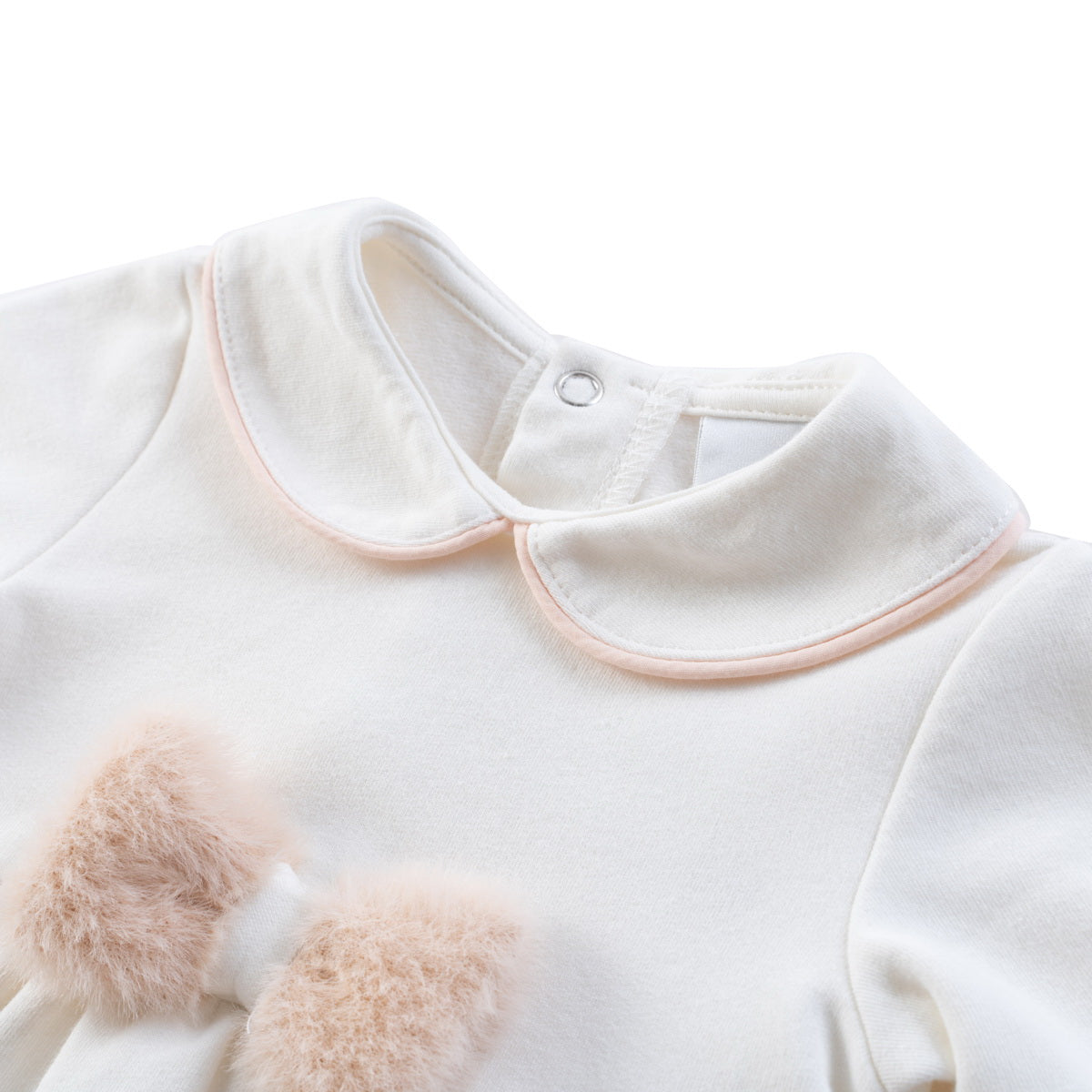Babygrow Bow - Blanc Cassé