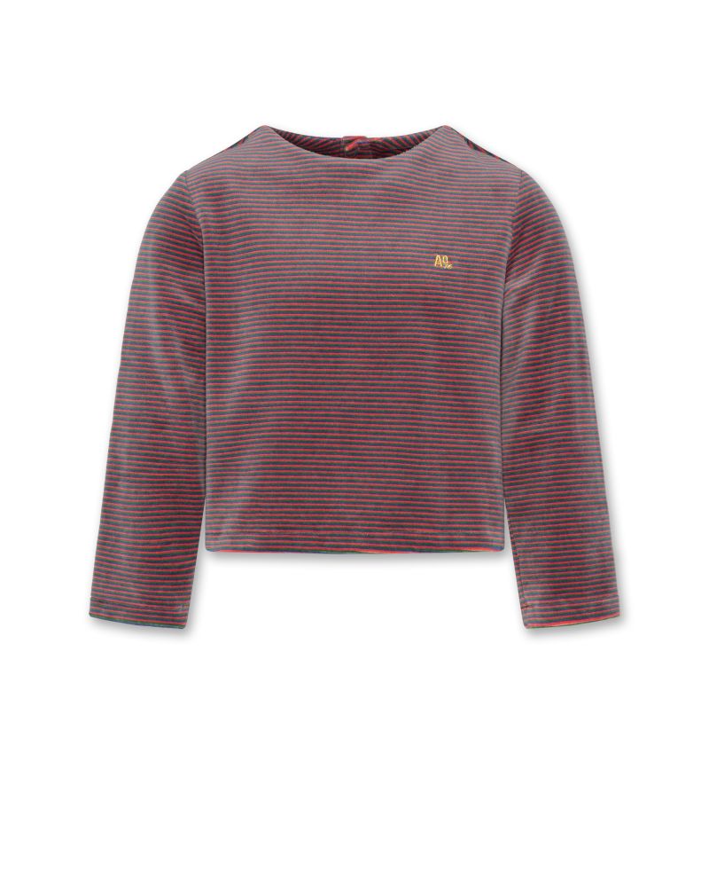 Girls - Sweaters - Boni Sweater Velvet - Multicolour - W