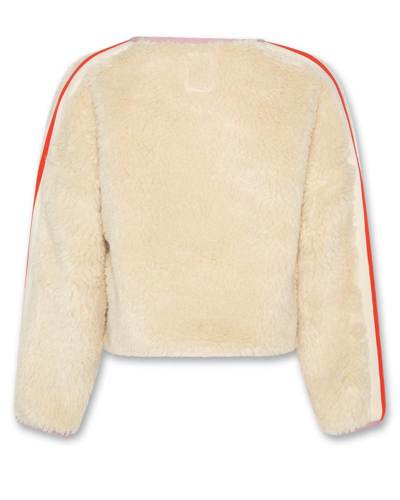 Liv Fur Sweater - Dark Natural