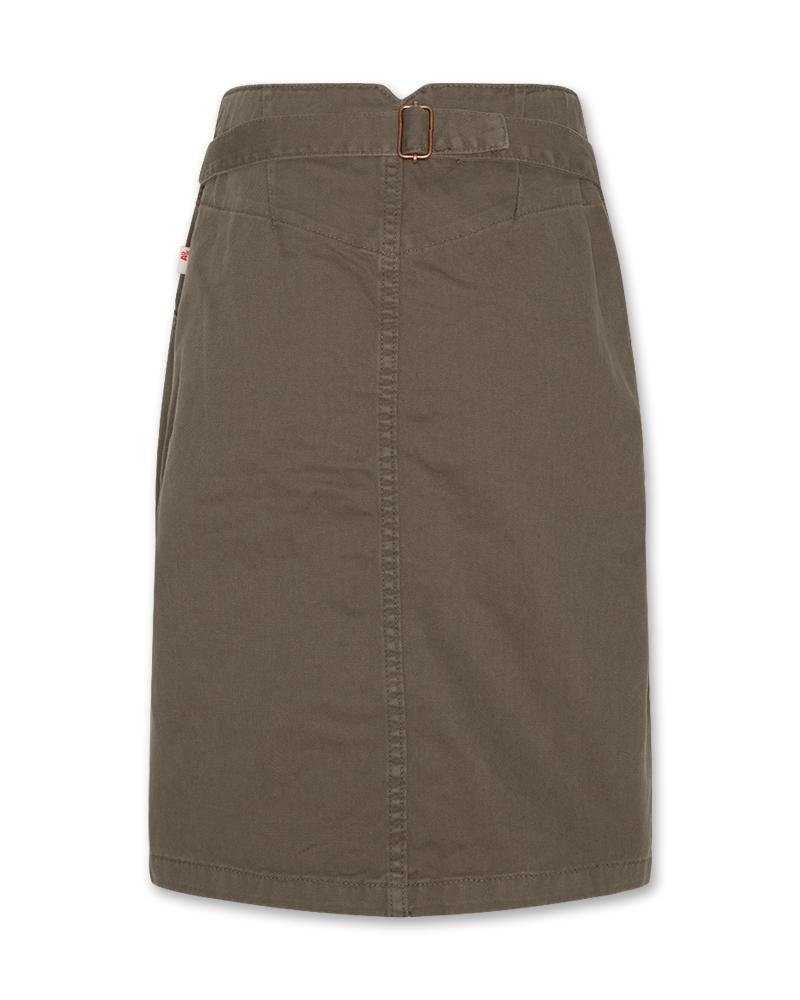 Ashley Color Skirt - Dark Olive
