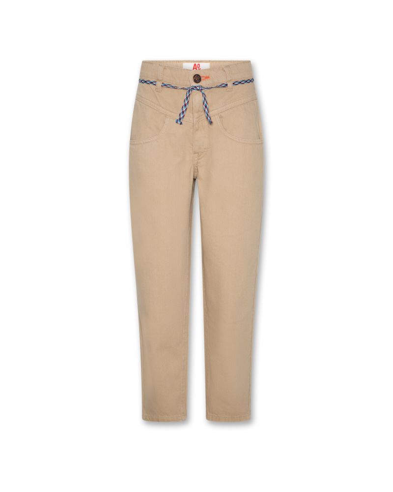 Girls - Pants - Juana Color Pants - Sand