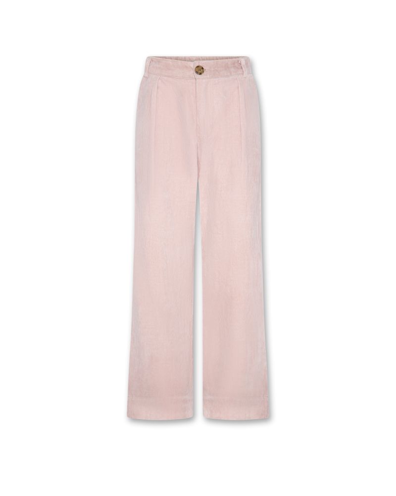 Girls - Pants - Nouha Velvet Pants - Dusty Pink - W
