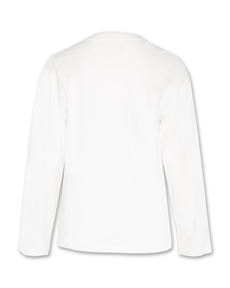 Mat L/S T-Shirt Ski - Offwhite