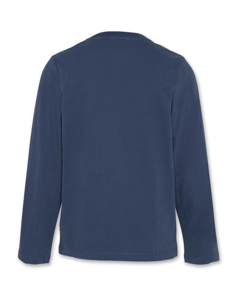 Mat L/S T-Shirt Landscape - Denim Blue