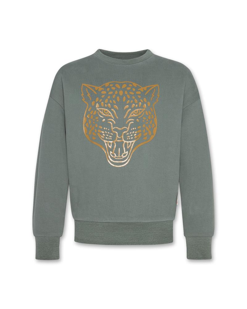 Zachary Oversized Animal - Dark Olive