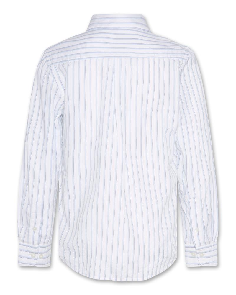 Axel Stripe Shirt - White
