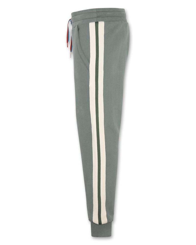 Ethan Sweater Pants Tape - Dark Olive