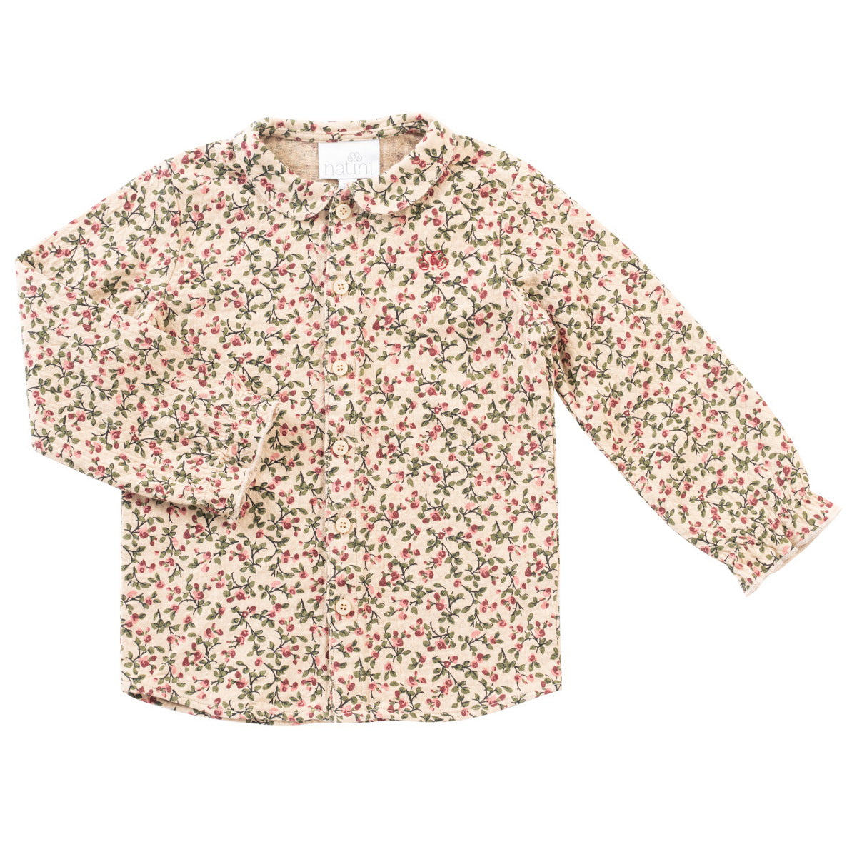Blouse Flowers Joanne - Beige