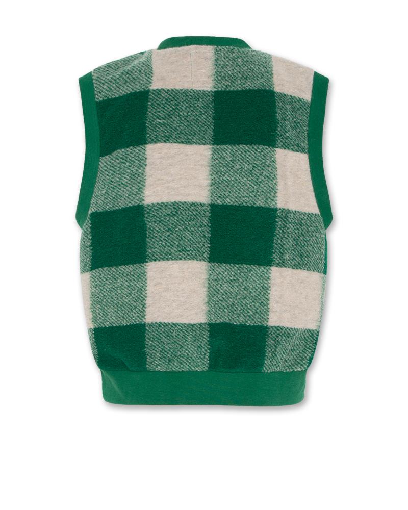 Fey Check Sleeveless - Green