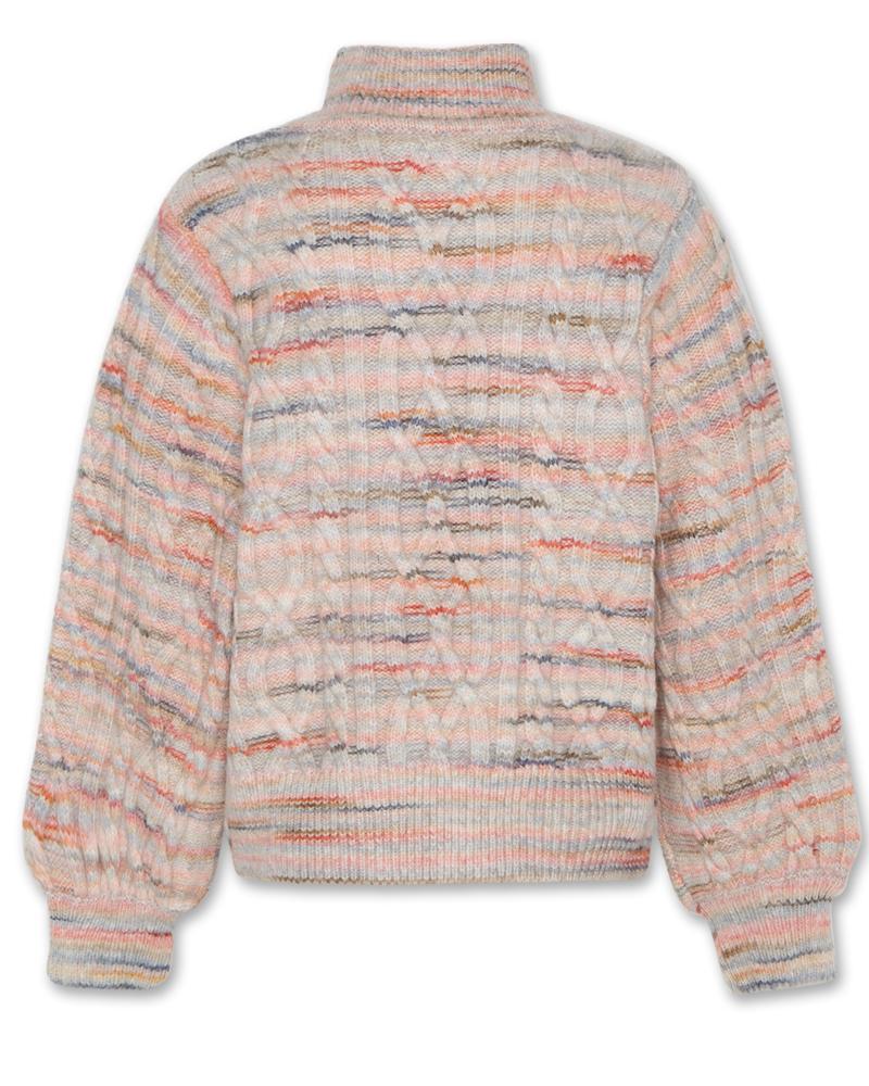 Ash Cable Turtle-Neck - Multicolour