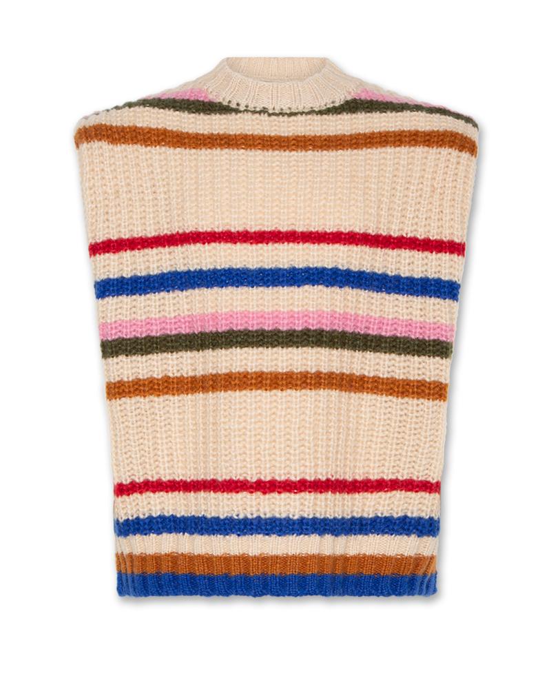 Lou Striped Sleeveless - Multicolour