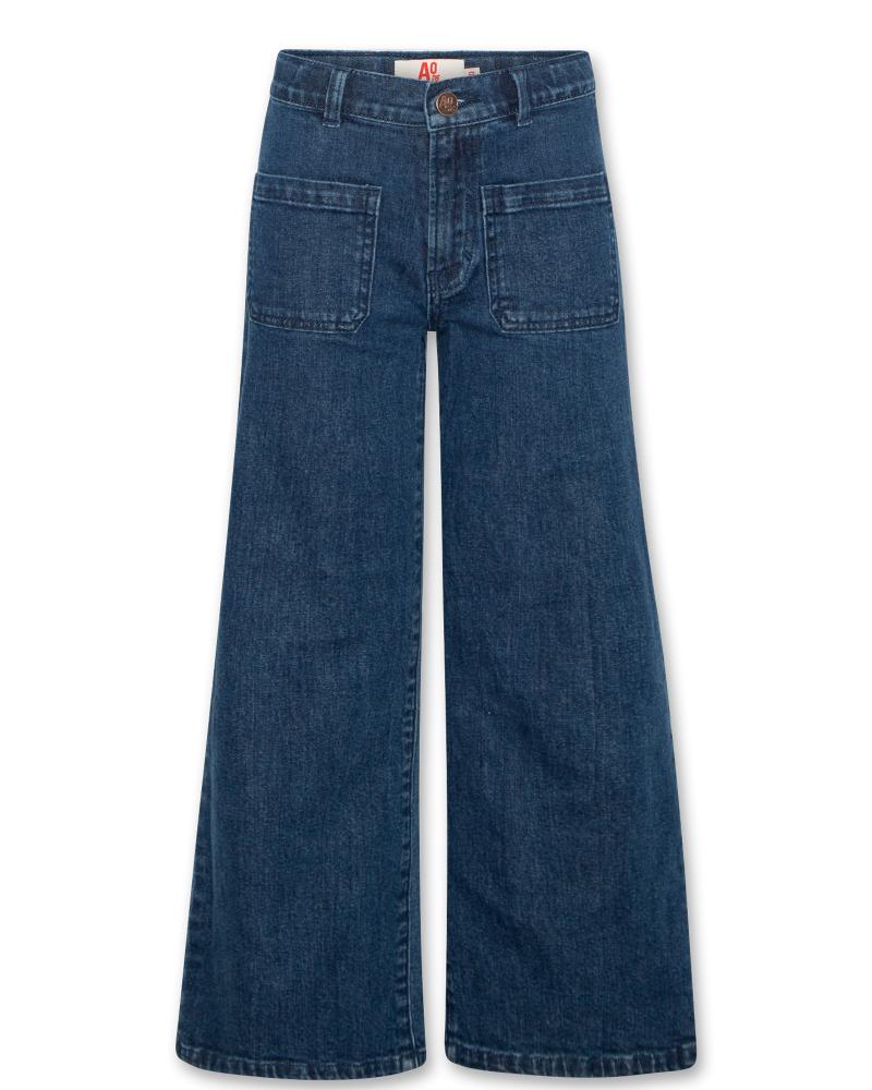 Girls - Pants - Olivia Jeans Flare Pants - Wash Middle - W