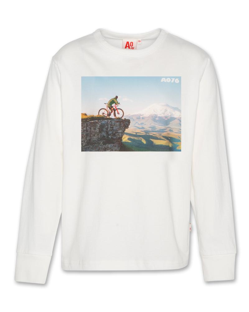 Lucas T-Shirt Bike - Offwhite