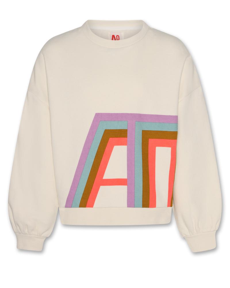 Violeta Sweater Geo - Natural