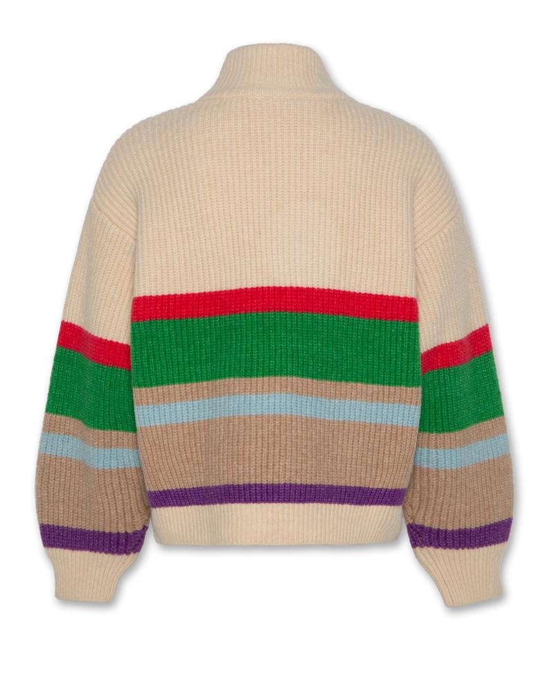 Carla C-Neck - Multicolour