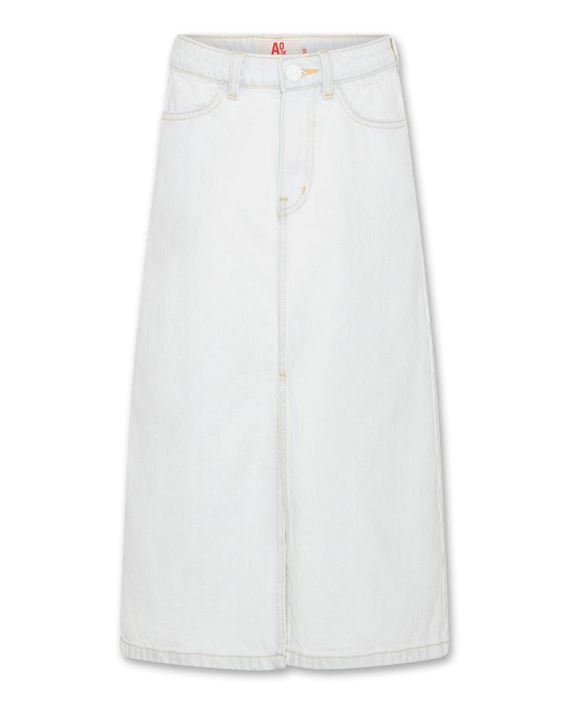 Leslie Jeans Skirt - Wash Bleach