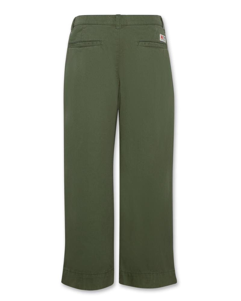 Nouha Pants - Olive Night/Earth Green