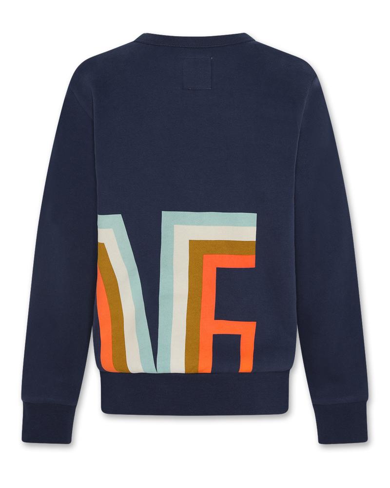 Tom Sweater Geo - Indigo