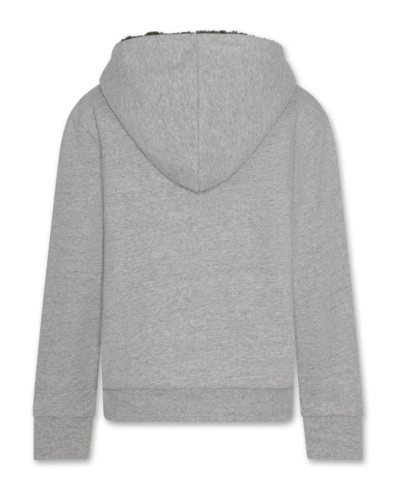 Clayton Zip Sweater Logo - Oxford