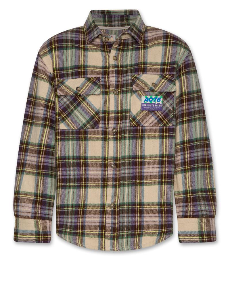Walis Camus Overshirt - Green