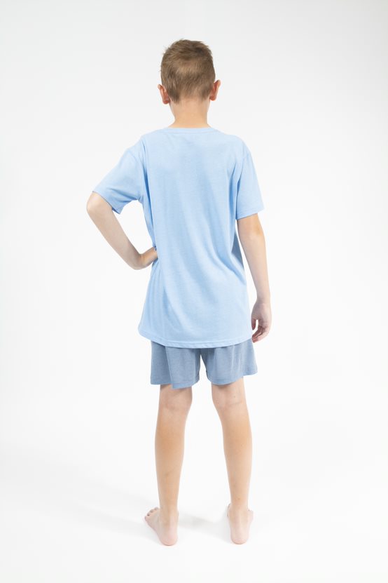 Pyjama Short Kid Bleu Ciel