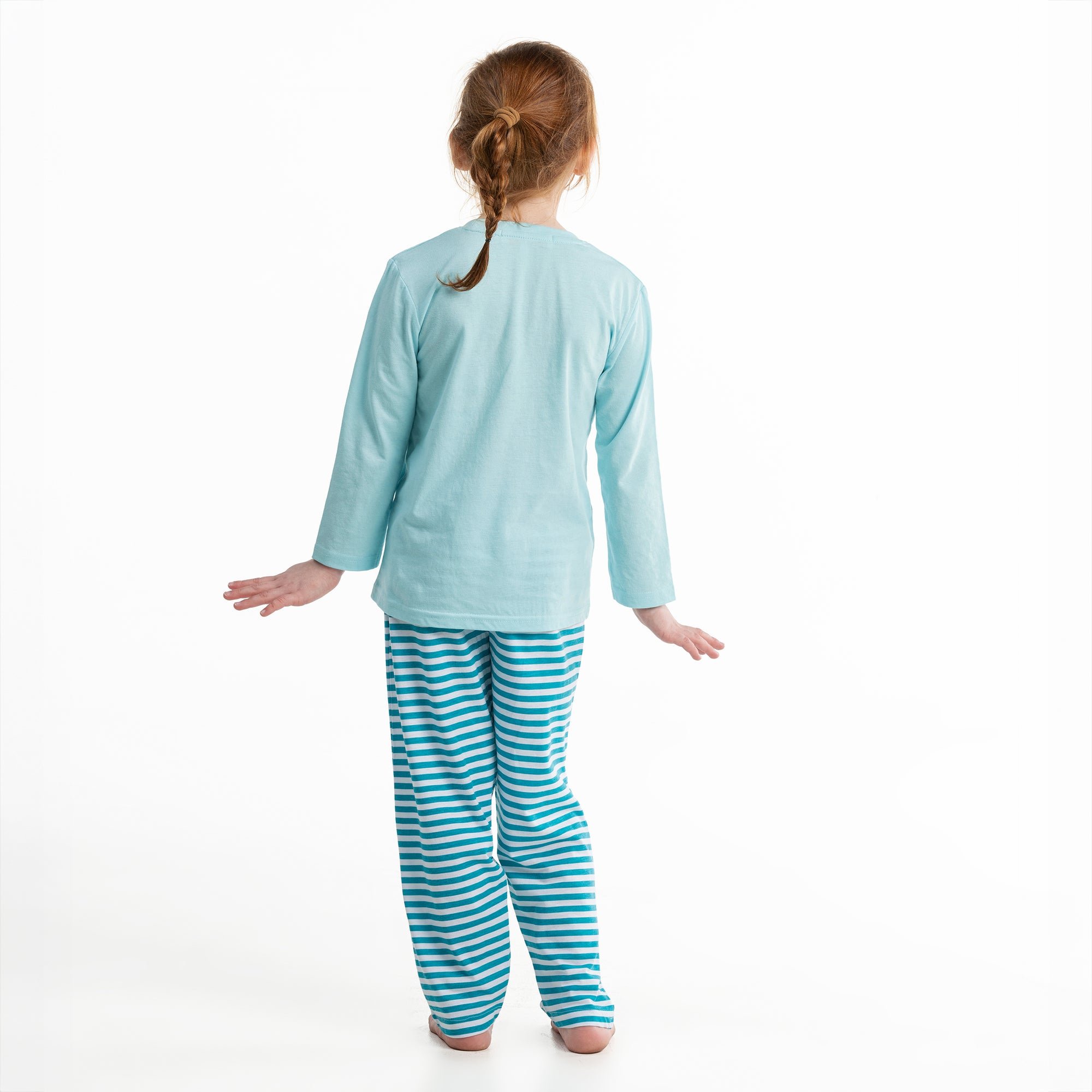 Lange Pyjama - Gemengd Kid - Bleu Eau Claire