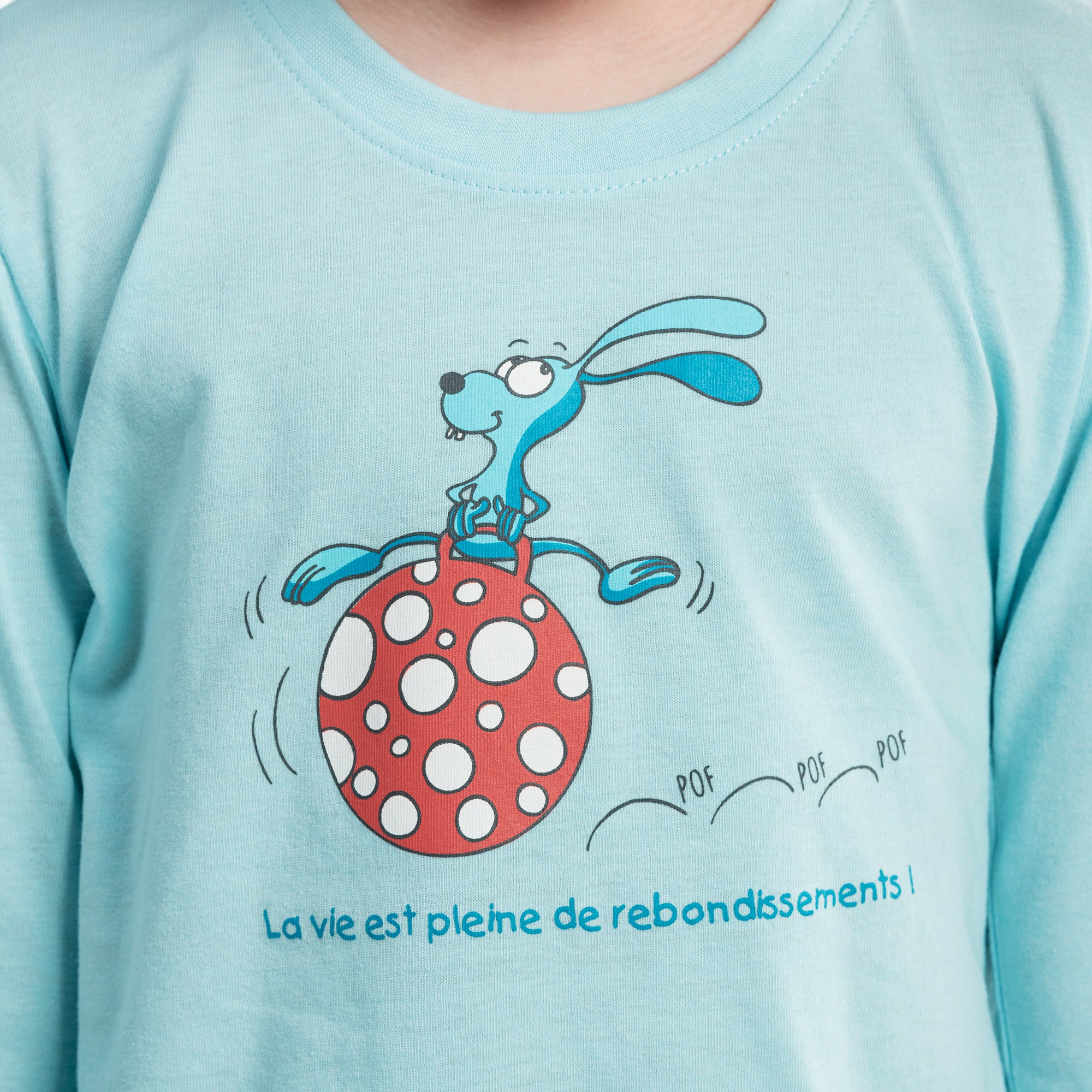 Lange Pyjama - Gemengd Kid - Bleu Eau Claire