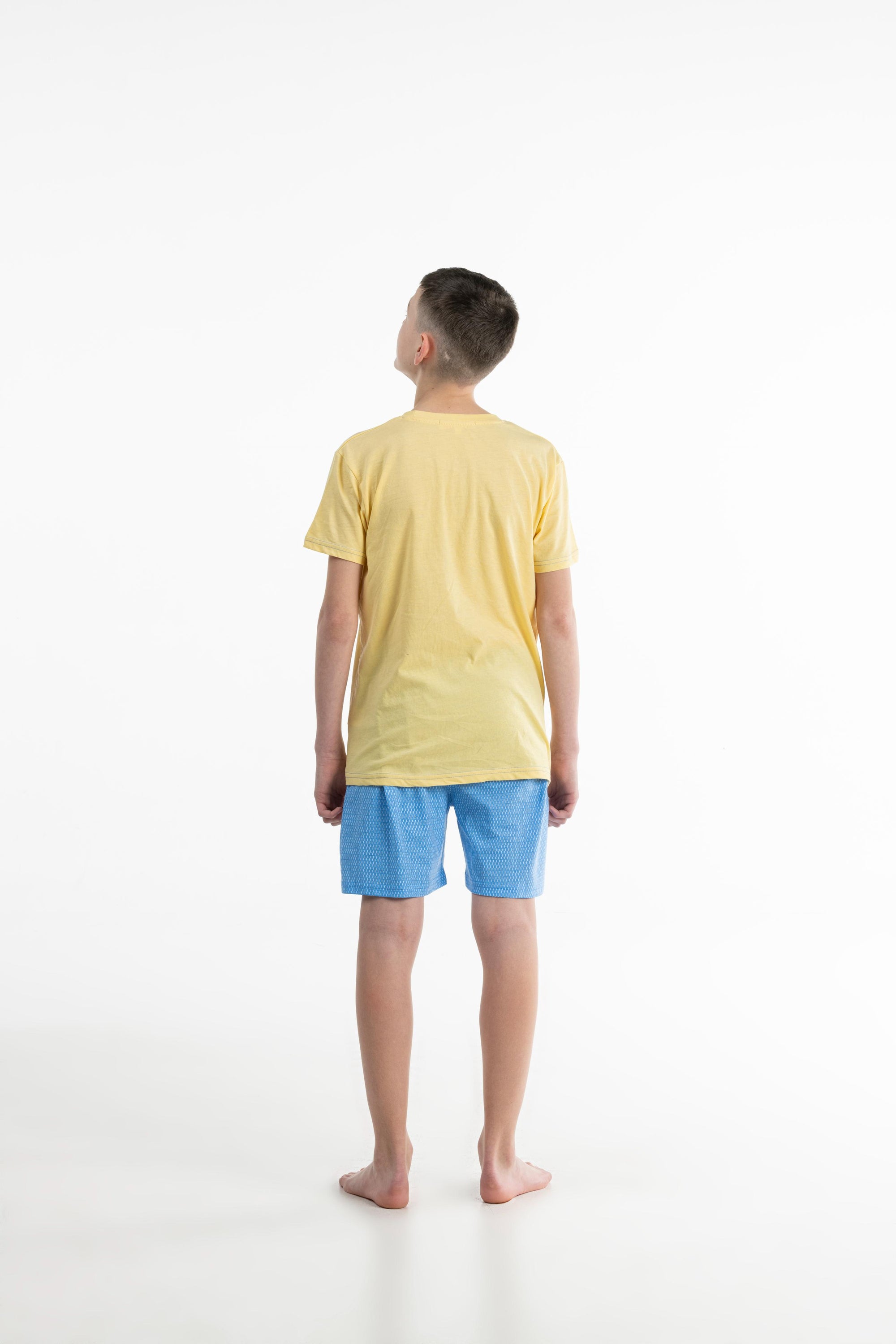 Short Pyjama - Kid - Jaune Sunlight