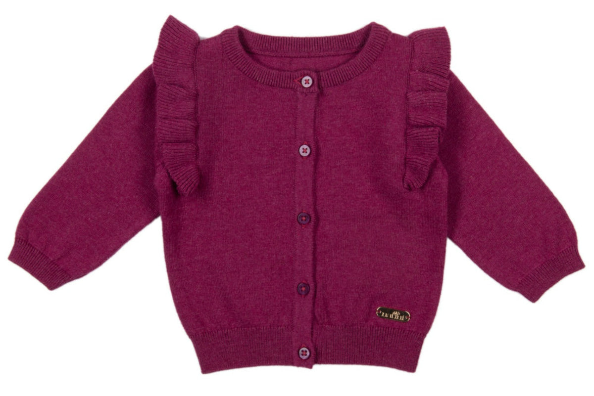Cardigan Frill - Rose