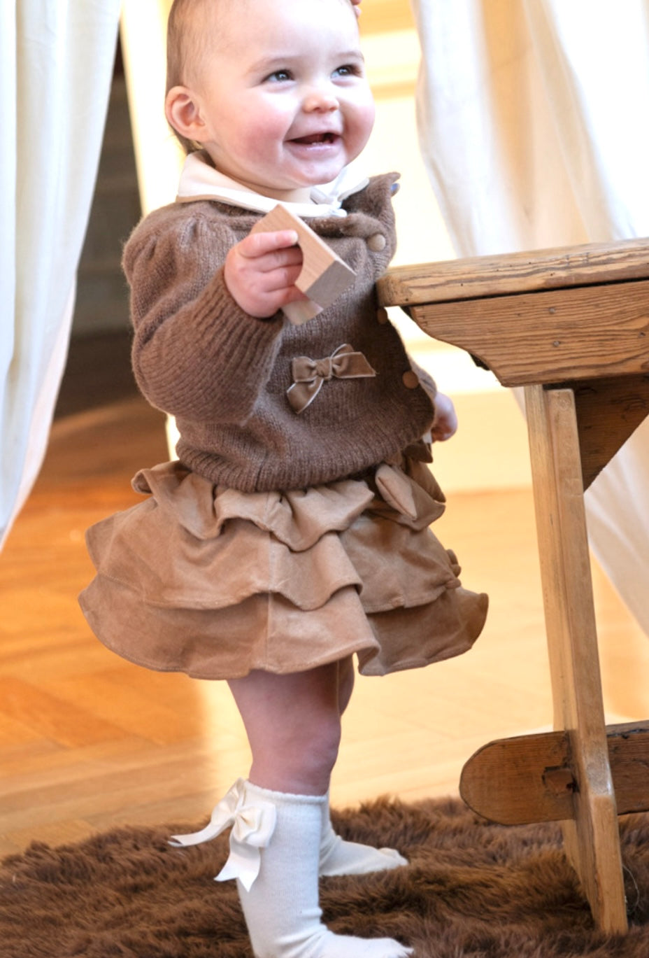 Cardigan Maya - Marron